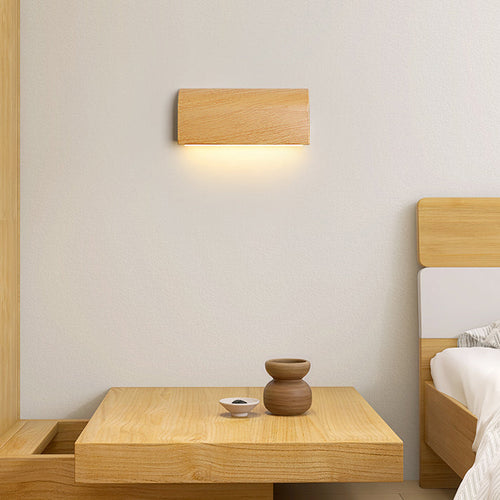 Rectangle Trapezoid Aluminum LED Wall Sconce Lamp