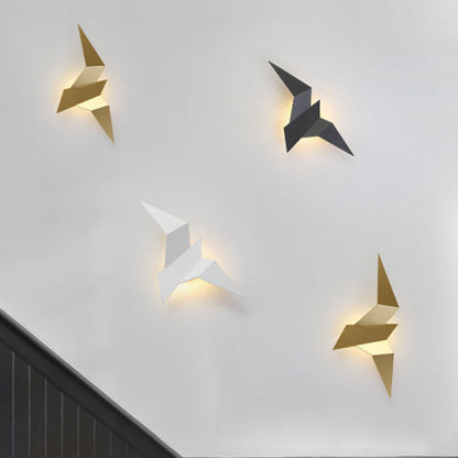 Creative Flying Bird Shape Iron LED Wall Sconce Lamp