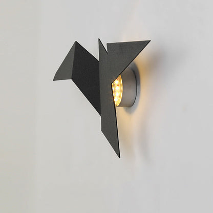 Creative Flying Bird Shape Iron LED Wall Sconce Lamp