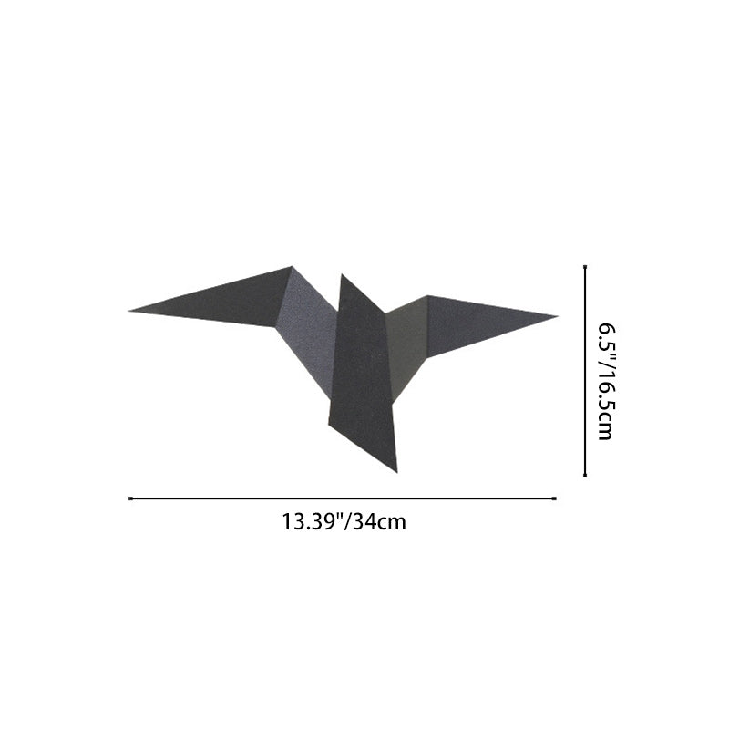 Creative Flying Bird Shape Iron LED Wall Sconce Lamp