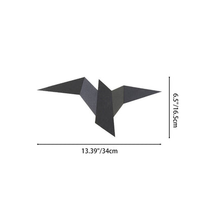 Creative Flying Bird Shape Iron LED Wall Sconce Lamp