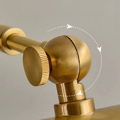 Minimalist Round Cylinder Copper 2-Light Wall Sconce Lamp
