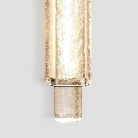 Creative Cylinder Iron Glass LED Wall Sconce Lamp