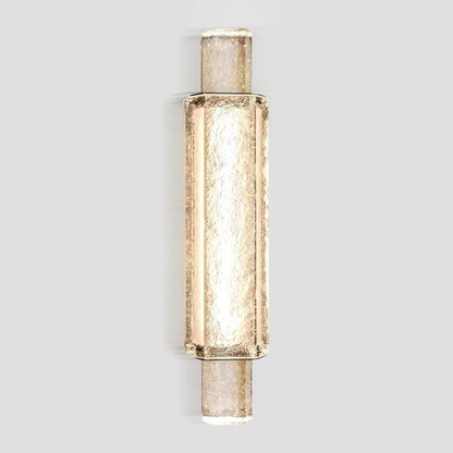 Creative Cylinder Iron Glass LED Wall Sconce Lamp