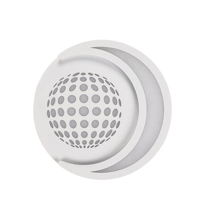 Planet Round Iron Aluminum Acrylic LED Wall Sconce Lamp