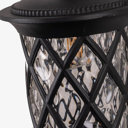Nordic Cylinder Aluminum Acrylic 1-Light Wall Sconce Lamp