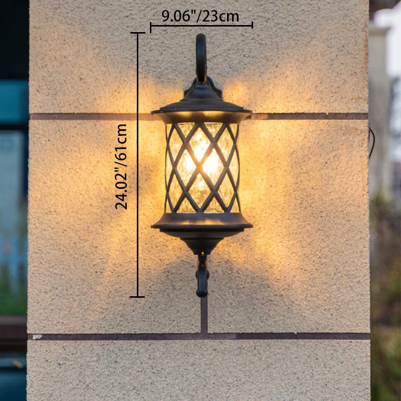 Nordic Cylinder Aluminum Acrylic 1-Light Wall Sconce Lamp