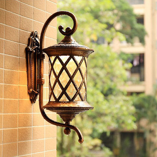 Nordic Cylinder Aluminum Acrylic 1-Light Wall Sconce Lamp