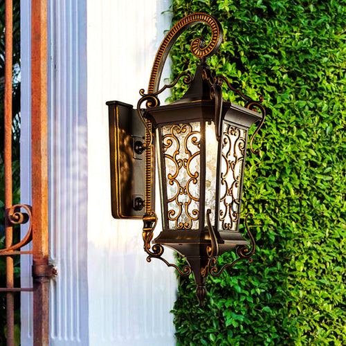 Scandinavian Aluminum Glass 1-Light Wall Sconce Lamp