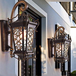Scandinavian Aluminum Glass 1-Light Wall Sconce Lamp