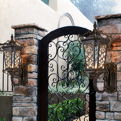Scandinavian Aluminum Glass 1-Light Wall Sconce Lamp