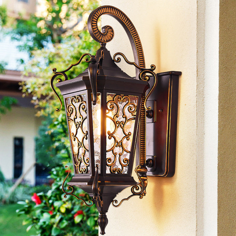 Scandinavian Aluminum Glass 1-Light Wall Sconce Lamp