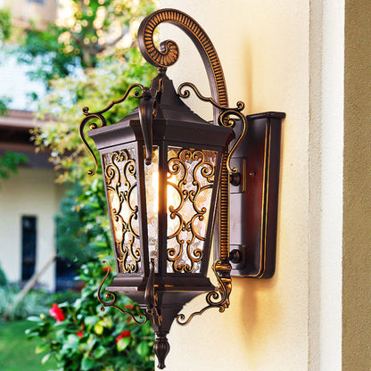 Scandinavian Aluminum Glass 1-Light Wall Sconce Lamp