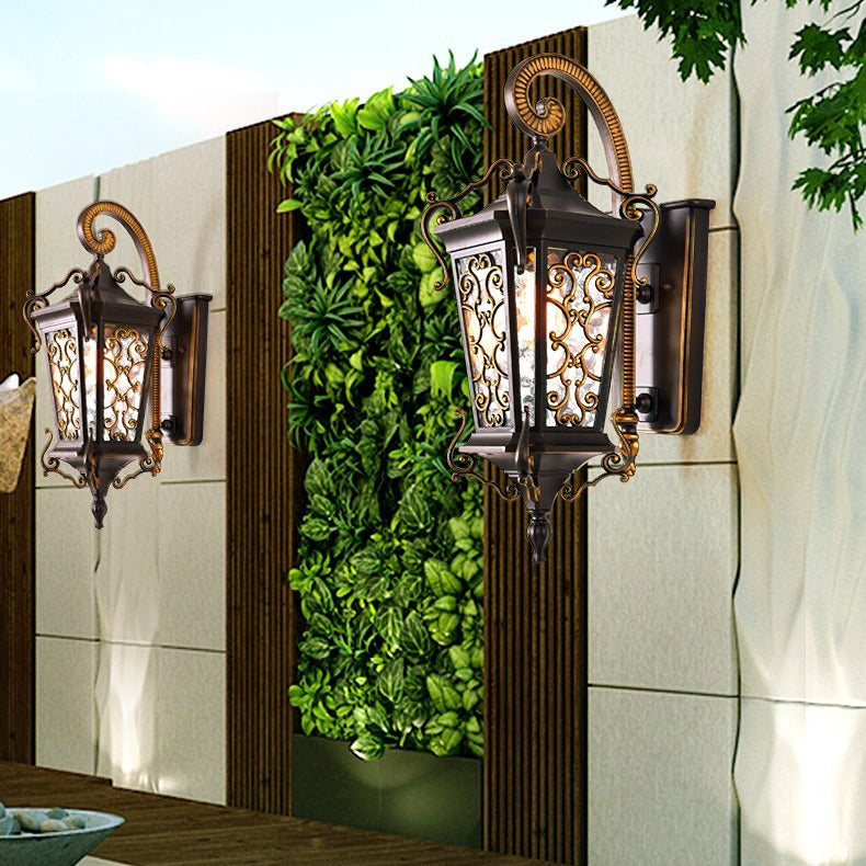Scandinavian Aluminum Glass 1-Light Wall Sconce Lamp