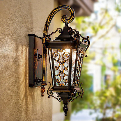 Scandinavian Aluminum Glass 1-Light Wall Sconce Lamp
