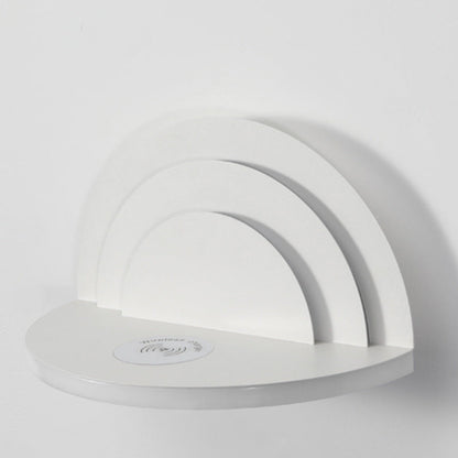 Minimalist Semicircle Iron Acrylic LED Wall Sconce Lamp