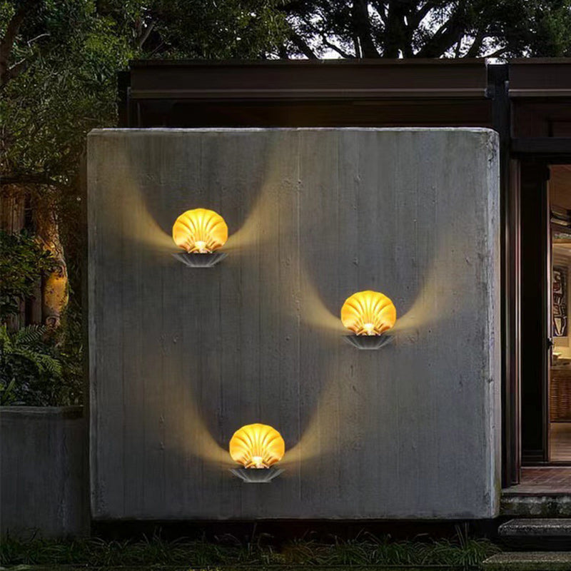Waterproof Shell Aluminum Acrylic LED Wall Sconce Lamp