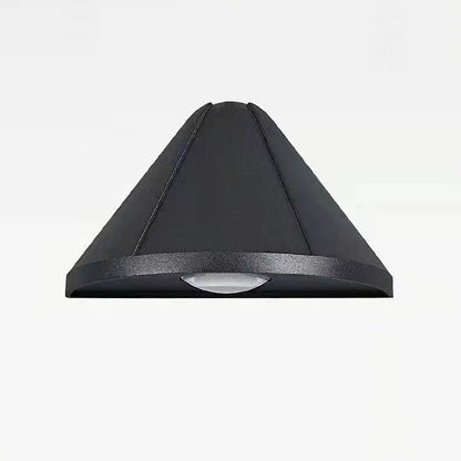 Simplicity Cone Aluminum Optical Lens LED Wall Sconce Lamp