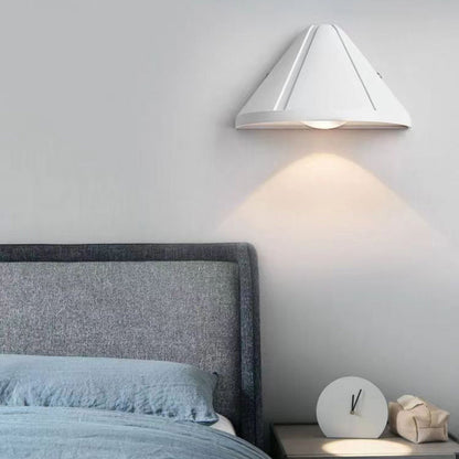 Simplicity Cone Aluminum Optical Lens LED Wall Sconce Lamp