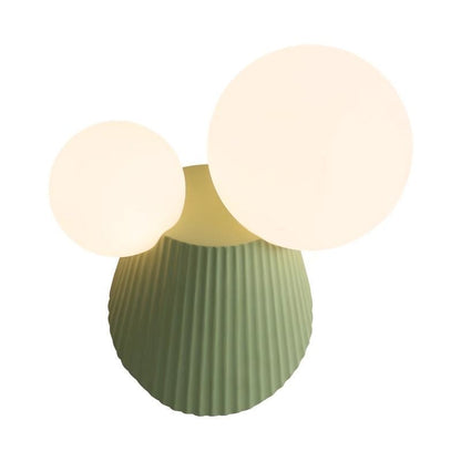 Creative Cactus Cylinder Resin PE 2-Light Wall Sconce Lamp