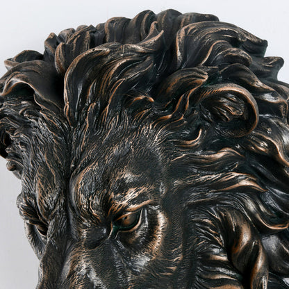 Lion Water Drop Resin Crystal 1-Light Wall Sconce Lamp
