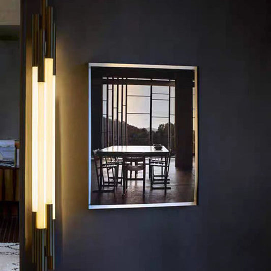 Simplicity Strip Iron Acrylic Copper LED Wall Sconce Lamp