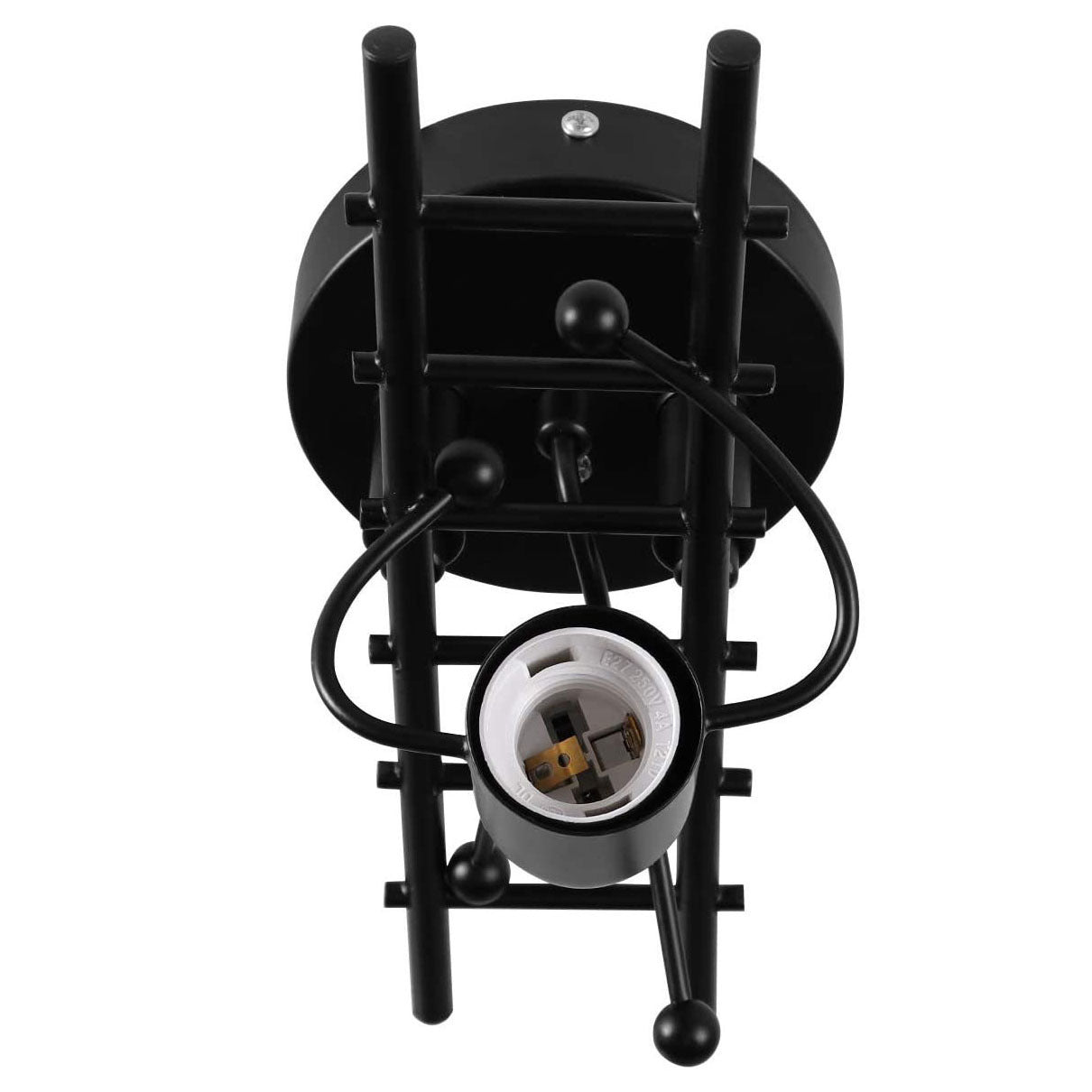 Creative Matchmaker Staircase Iron 1-Light Wall Sconce Lamp