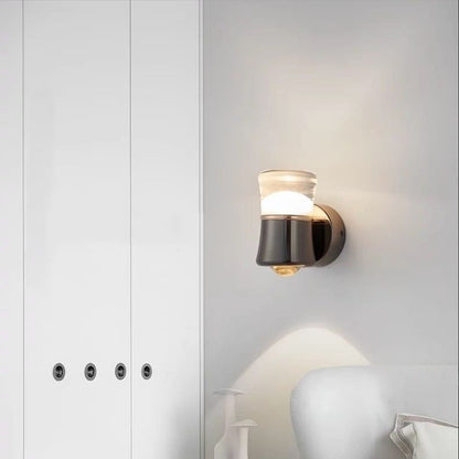 Creative Bird Iron Acrylic LED Wall Sconce Lamp
