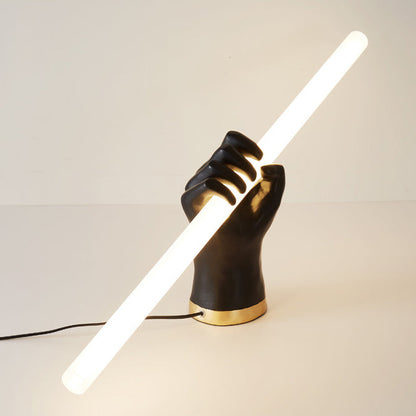 Creative Palm Resin Acrylic LED Wall Sconce Lamp