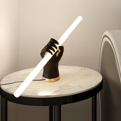 Creative Palm Resin Acrylic LED Wall Sconce Lamp