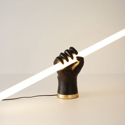 Creative Palm Resin Acrylic LED Wall Sconce Lamp