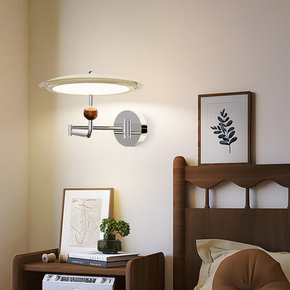 Simplicity Flying Saucer Metal Acrylic LED Wall Sconce Lamp