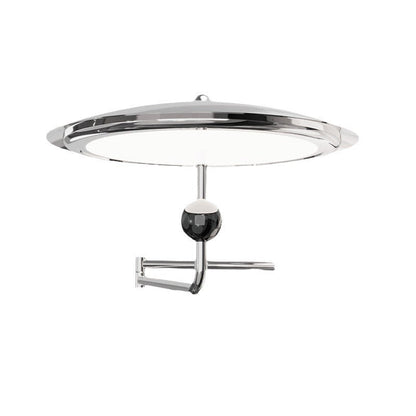 Simplicity Flying Saucer Metal Acrylic LED Wall Sconce Lamp