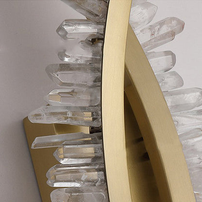 Deco Design Crystal Stainless Steel LED Wall Sconce Lamp