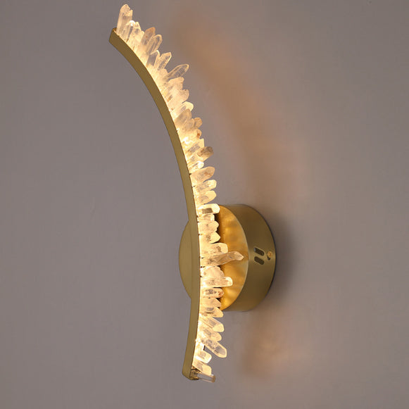 Deco Design Crystal Stainless Steel LED Wall Sconce Lamp