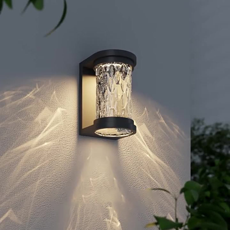 Waterproof Stainless Steel Crystal LED Wall Sconce Lamp
