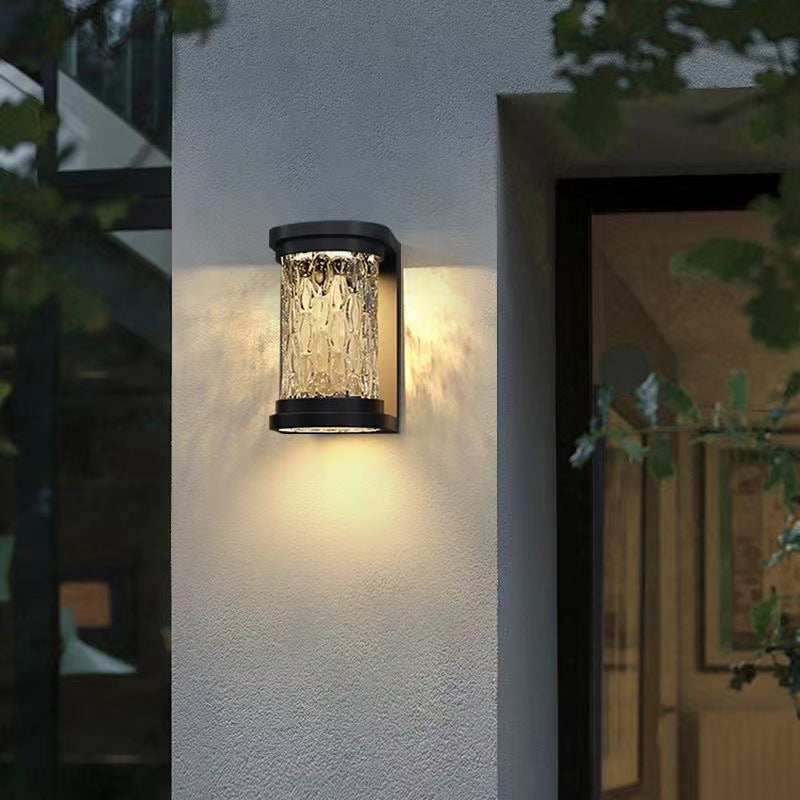 Waterproof Stainless Steel Crystal LED Wall Sconce Lamp