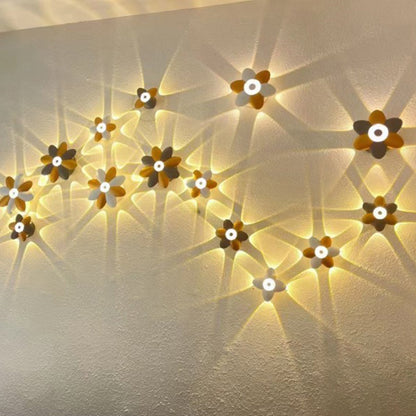 Flower-Shaped Design Aluminum LED Wall Sconce Lamp