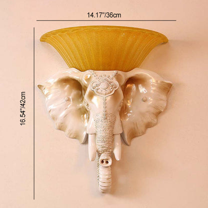Animal-Inspired Light – 1-Light Sconce in Metal and Glass