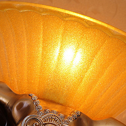 Animal-Inspired Light – 1-Light Sconce in Metal and Glass