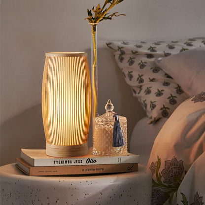 Traditional Bamboo Table Lamp