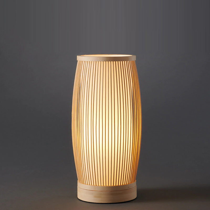 Traditional Bamboo Table Lamp