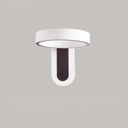 Modern Simplicity Round Iron Aluminum LED Wall Sconce Lamp
