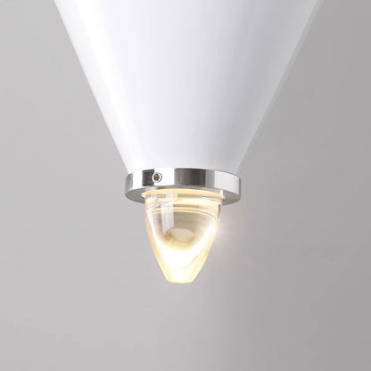 Creative Cone Iron Acrylic LED Wall Sconce Lamp