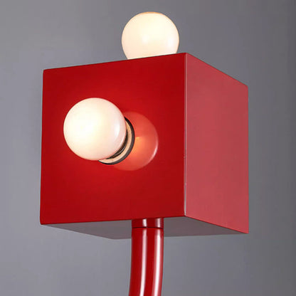 Traditional Vintage Cube Iron 3-Light Wall Sconce Lamp