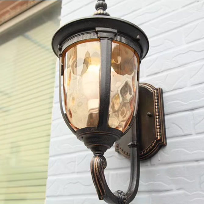 Nordic Jar Aluminum Glass 1-Light Wall Sconce Lamp