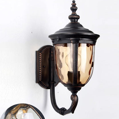 Nordic Jar Aluminum Glass 1-Light Wall Sconce Lamp
