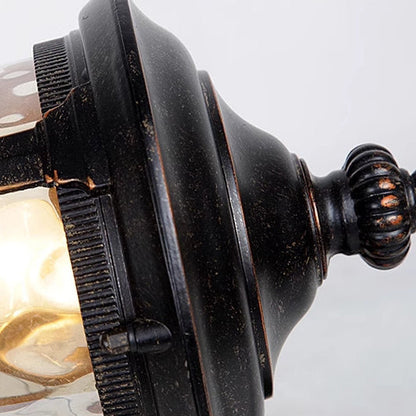 Nordic Jar Aluminum Glass 1-Light Wall Sconce Lamp