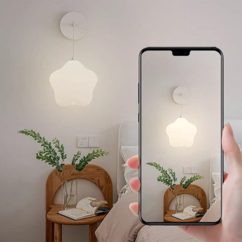 Modern Simplicity Star Iron PE LED Wall Sconce Lamp