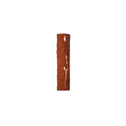 Traditional Vintage Rectangular Resin LED Wall Sconce Lamp